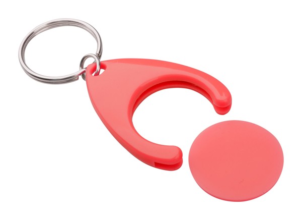 Trolley Coin Keyring Nelly - Red