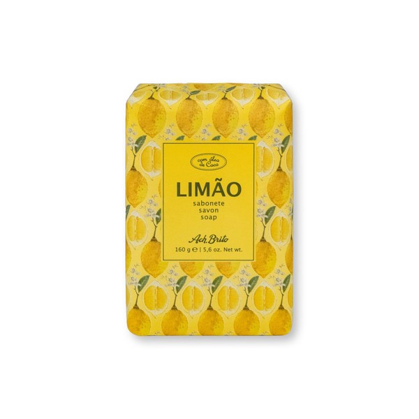 FRUTADOS II. Soap based on vegetable soap and enriched with coconut oil (160g) - Yellow