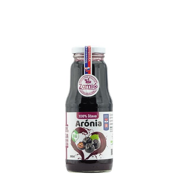 BIO 100% šťava ARÓNIA 300ml