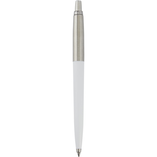 Stylo bille Parker Jotter recyclé (encre noire) - Blanc