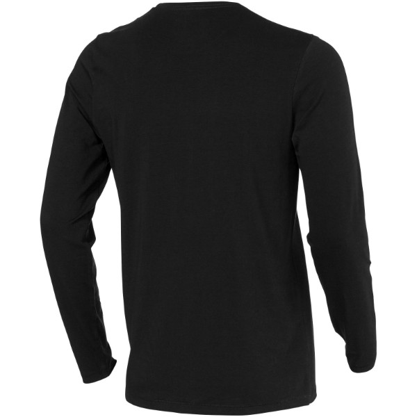 Ponoka Langarmshirt für Herren - schwarz / XL