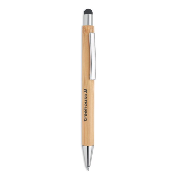 MB - Bamboo stylus pen blue ink Bayba