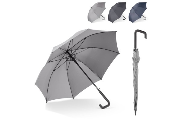 Toppoint deluxe stick umbrella auto open, 106 cm - Grey