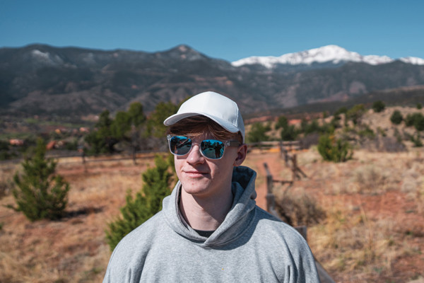 Impact AWARE™ RPET 6 panel sports cap - White
