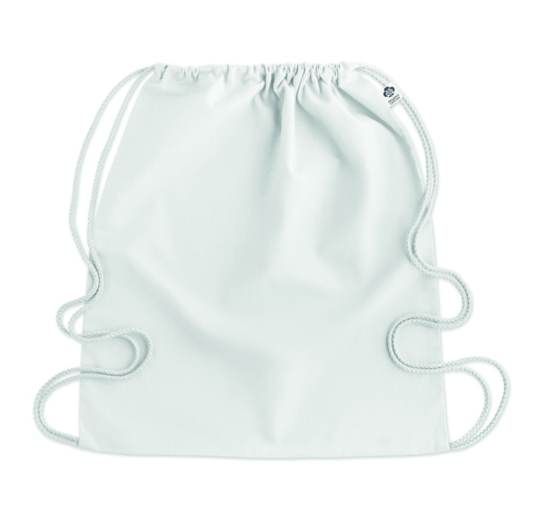 Saco algodão orgânico Yuki Colour - Branco