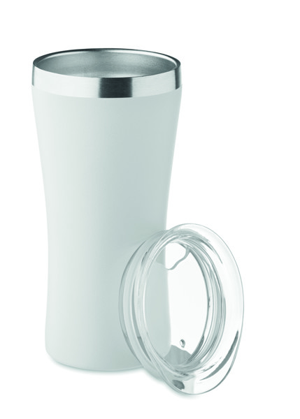 Doppelwandiger Trinkbecher 160 ml Oz - Weiß