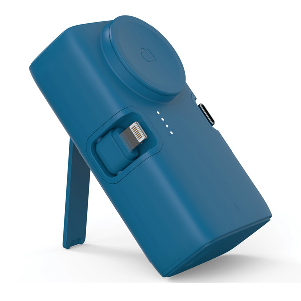 Powerbank 20W PD en plastique RCS Urban Vitamin San Diego - Bleu