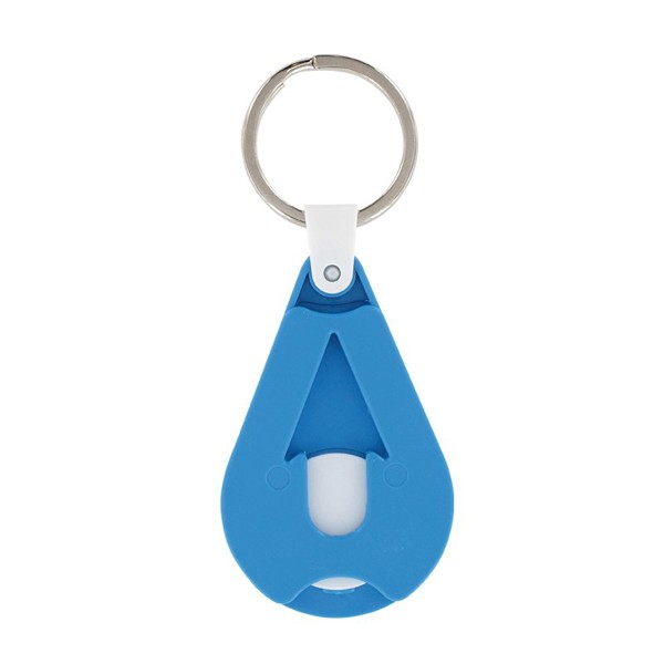 KEY-RING TOKEN HOLDER - Blanc / 