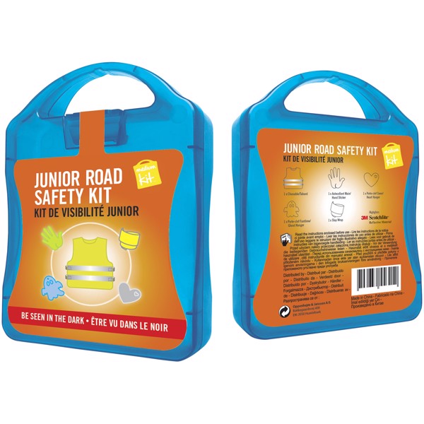 MyKit M Segurança rodoviária crianças - Azul transparente