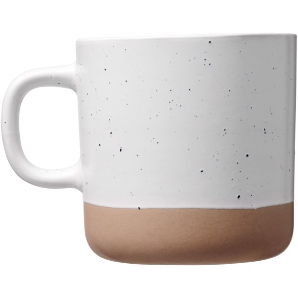 Caneca em cerâmica 360 ml "Pascal " - Branco