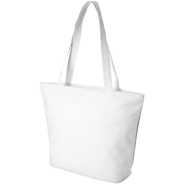 Panama zippered tote bag 20L - White