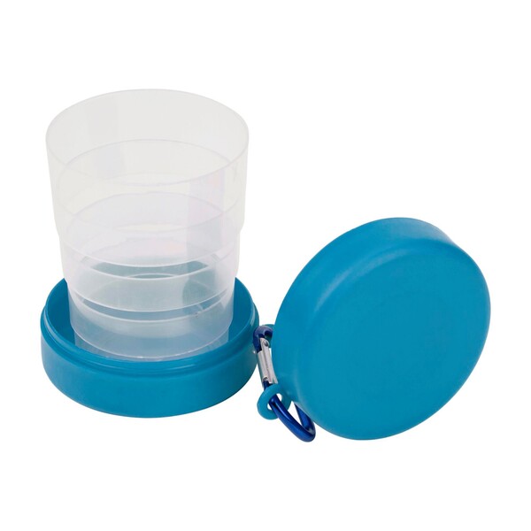 Gobelet pliable Dolly | 220 ml - bleu