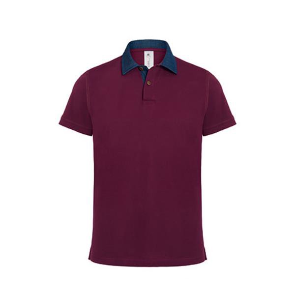 Polo B&C Dnm Forward Men 180G - 100% Algodão - Cinza Claro / S