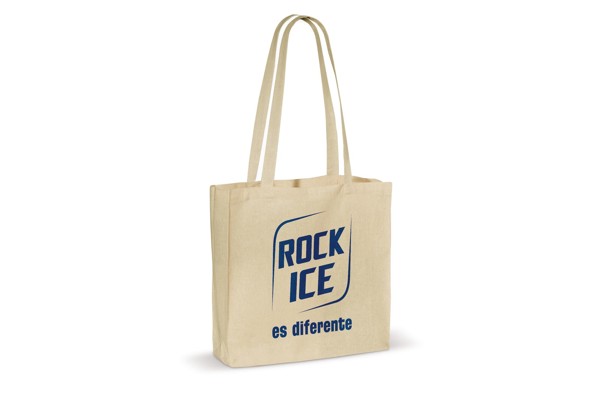 Shoulder bag cotton OEKO-TEX® 140g/m² 40x10x35cm - Ecru
