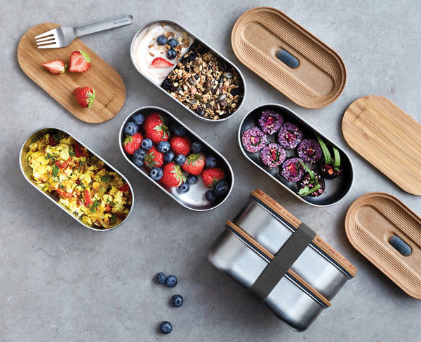 Black+Blum Stainless Steel Double Bento Box