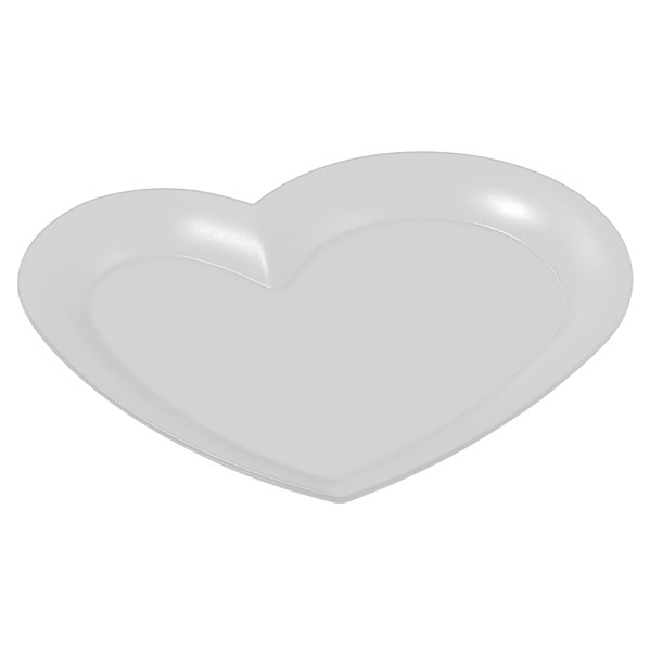 Tray "Maxi-Heart" - White