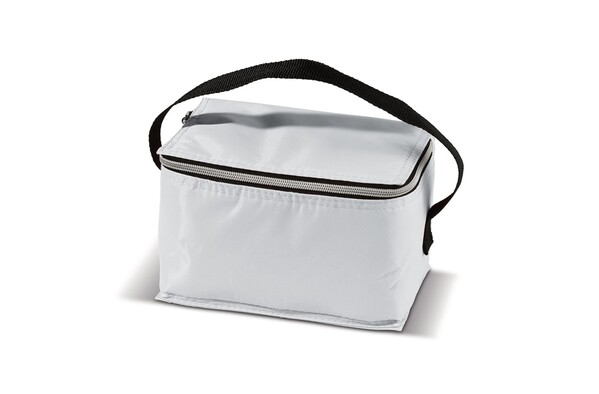 Cooler bag 6pc cans 20 x 12.5 x 13 cm - White