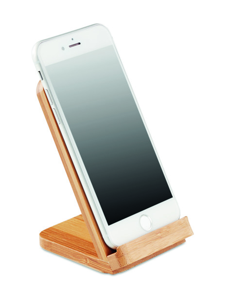Smartphone Halter Ladestation Wirestand - Holz