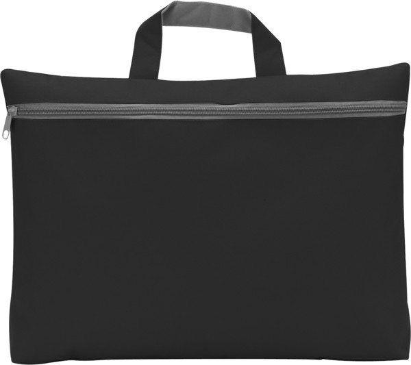 Polyester (600D) conference bag - Black