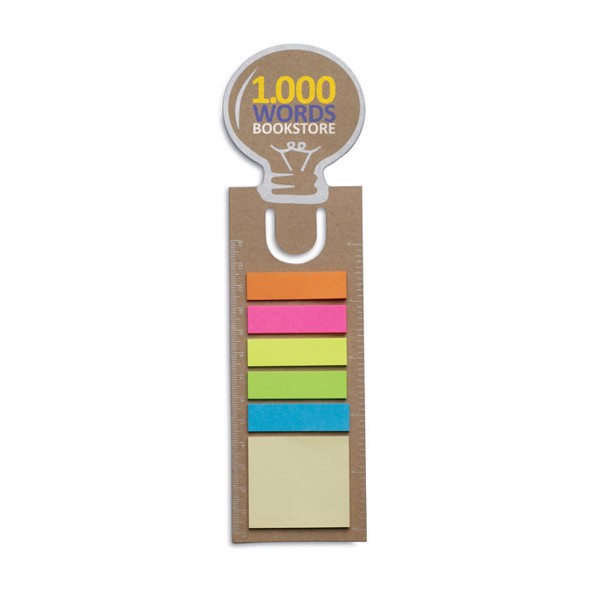 Marcador de livros com memos Idea