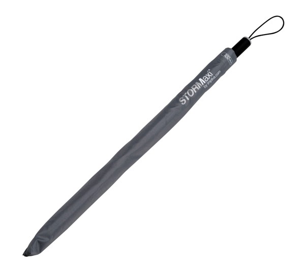 STORMaxi - Parapluie tempte arodynamique - Manuel - Impermable au vent -  92 cm - Gris