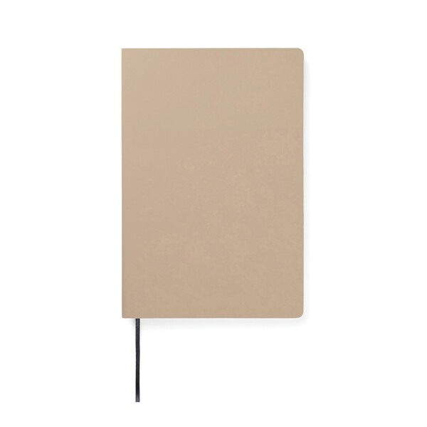VINGA Baltimore RCS PU softcover notebook - Greige