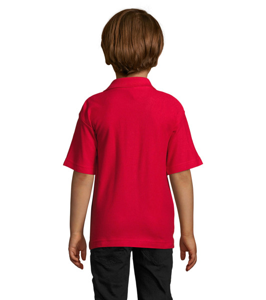 Polo SUMMER II KIDS 170g - RossoXL