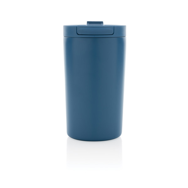 Mug 300ml isotherme et étanche en acier recyclé RCS - Bleu