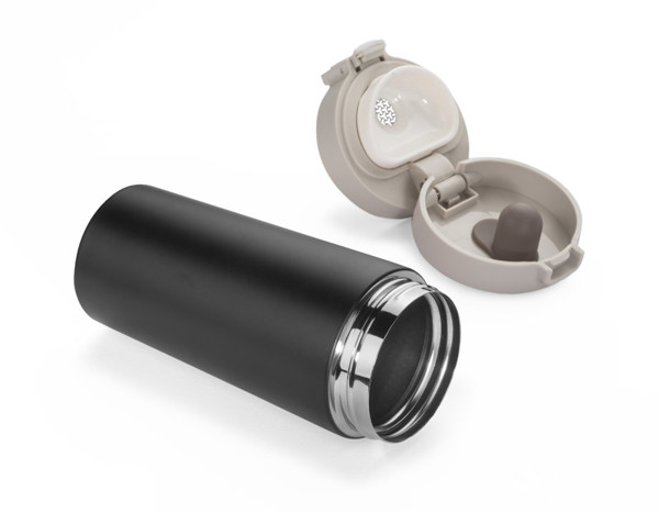 Travel mug STAR 350 ml - black