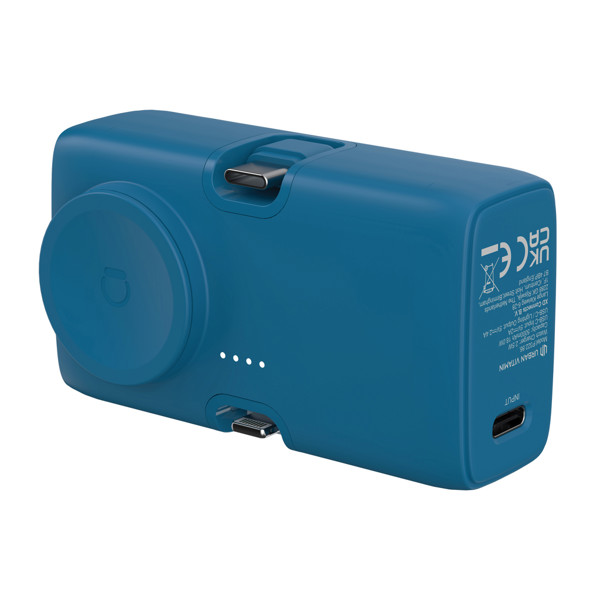 Powerbank 20W PD en plastique RCS Urban Vitamin San Diego - Bleu