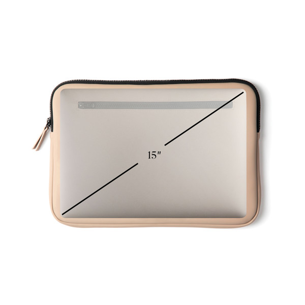 Vinga Baltimore laptop case, fits 12-15 inch - Greige