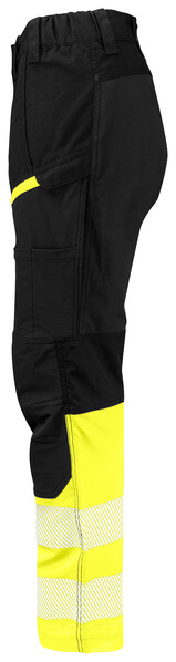 6538 Woman Waist Pant Hi Viz Yellow/Black C36