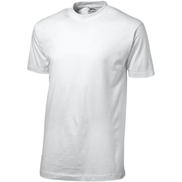 Męski T-shirt Ace z krótkim rękawem - Biały / 3XL