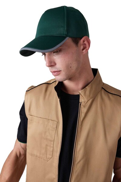 5-Panel Polyester Cap - White