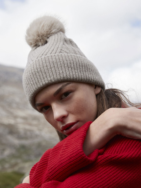 Snow Luxe Beanie - White