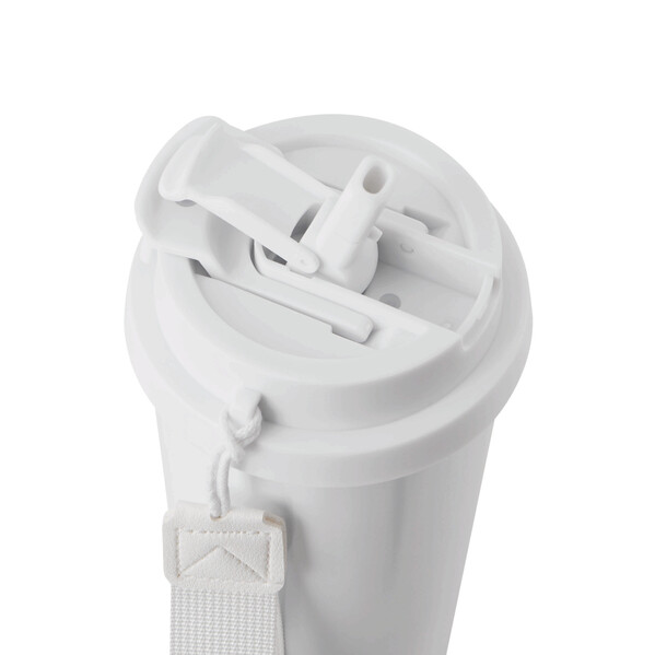 Vacuum Insulated Travel Mug Mug2go - White