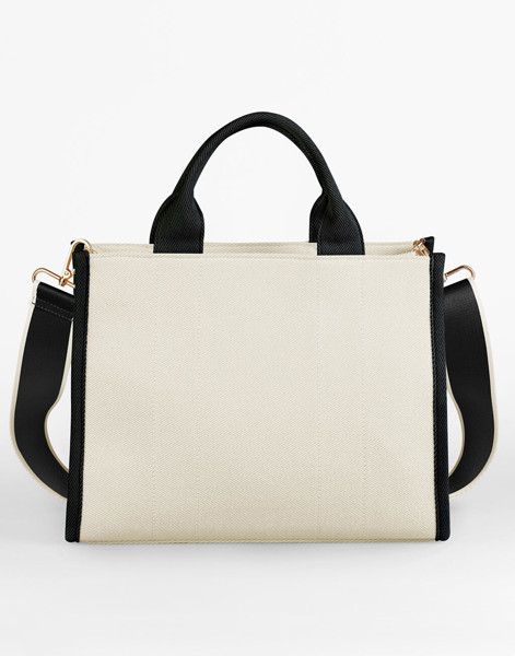 Puerto Medium Tote - Natural / Black / ONE SIZE