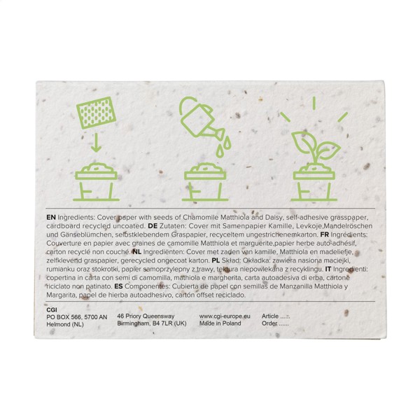 Memo Growing Paper Sticky Notes bloc-note