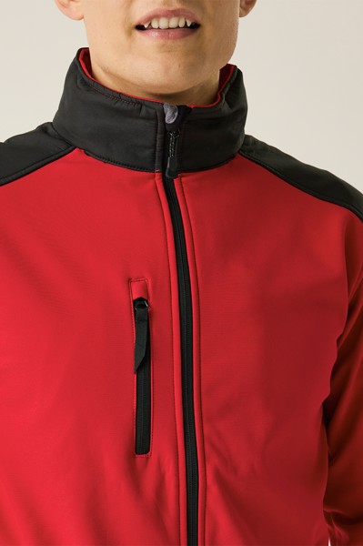 Hydroforce - 3-Layer Membrane Hooded Softshell - Oxford Blue / Black / 2XL