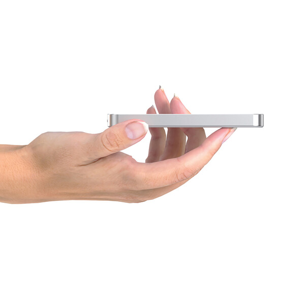 Urban Vitamin Marin 5000mAh magnetic 15W wireless powerbank - Zilver