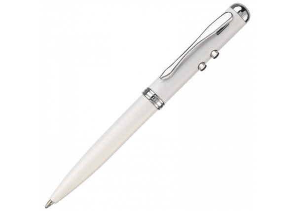 Laser pen 4-in-1 slim model - White
