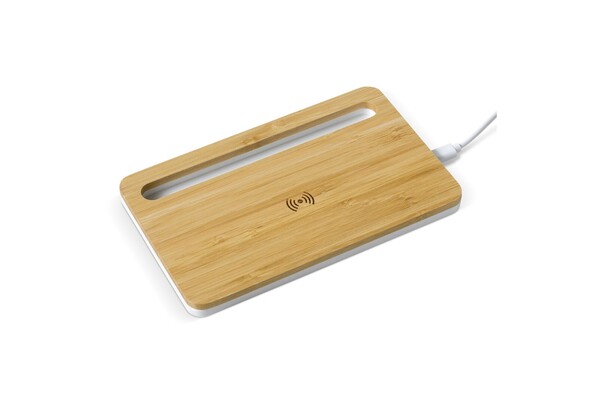 Chargeur sans fil en bambou 5W