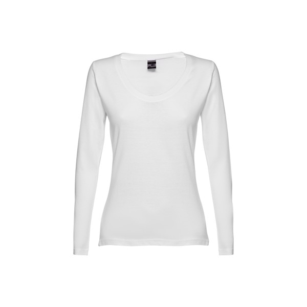 THC BUCHAREST WOMEN WH. Dámské tričko s dlouhým rukávem - Bílá / XL
