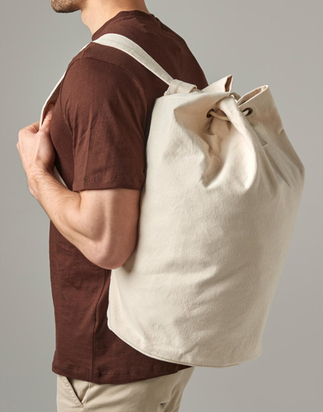 Canvas Duffle - Navy / Off White / ONE SIZE