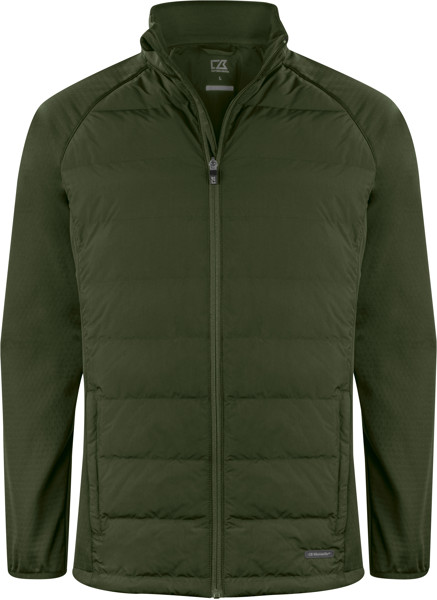 Men's Hybrid Jacket Cutter & Buck | Oak Harbor Jacket Men - Ivy Green / M