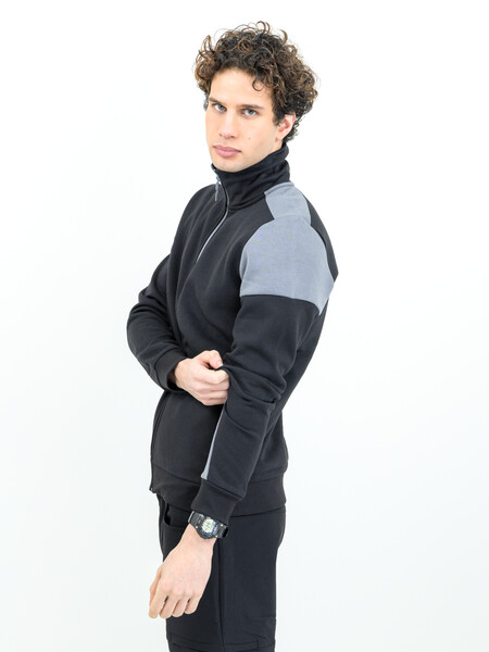 Printer Prime Sweatvest Black/Anthra 5XL