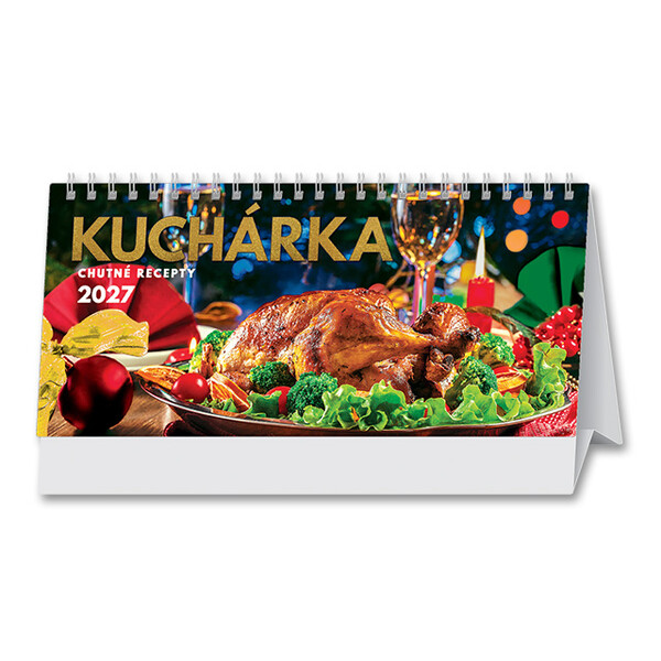Stolový kalendár Kuchárka 2027