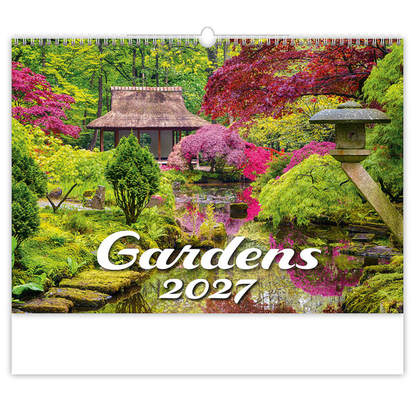 Nástěnný kalendář Gardens 2027