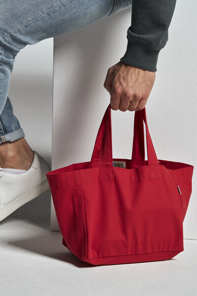 Cottover Gots Tote Bag Heavy/S Black