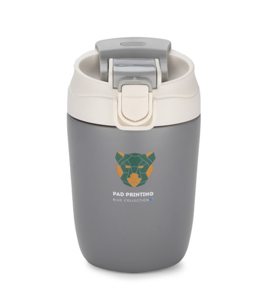 Travel mug DOPPIO 360 ml - grey